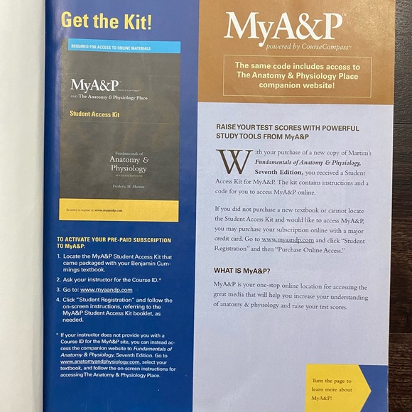 🔬 College Textbook Fundamentals of Anatomy and Physiology 7th Addition - Picture 4 of 16